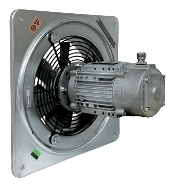 ventilateur axial de paroi ATEX QCM ATX ventilateur axial de paroi atex QCM
